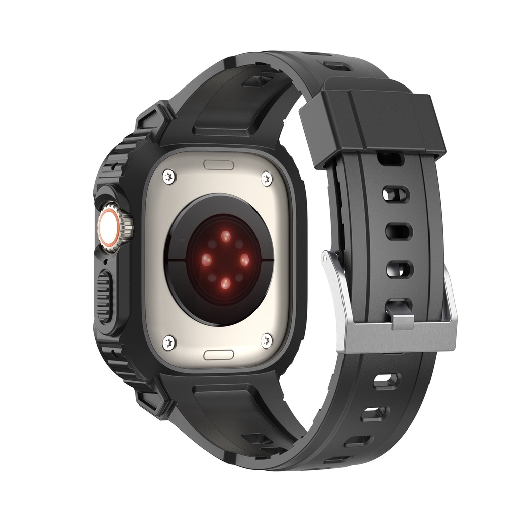 Dây Đeo Thể Thao Kèm Khung Bảo Vệ Cho Apple Watch Ultra Band 49mm iWatch Series 8 41mm 45mm