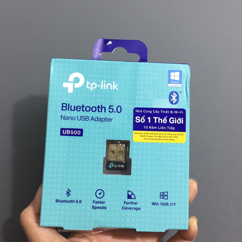 Thiết bị tạo bluetooth cho máy tính Usb Bluetooth tplink UB500