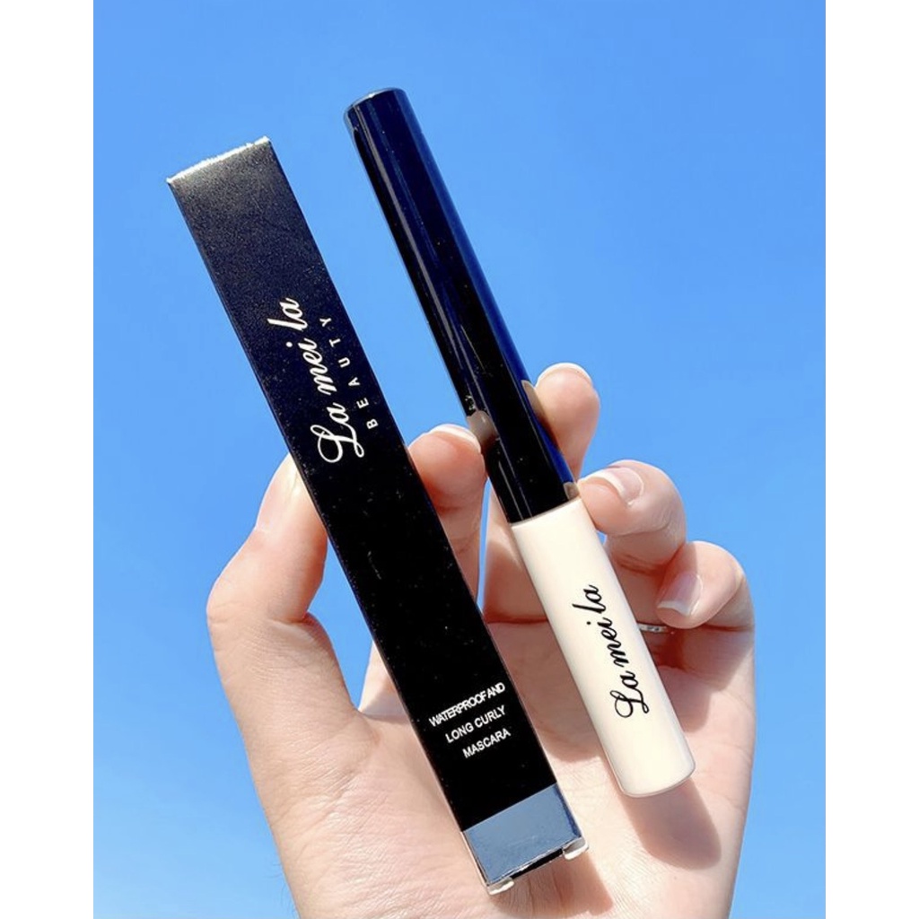 Mascara siêu vi đen Lameila 799 nội địa chính hãng kèm hộp mảnh nhỏ dày mi tự nhiên