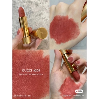 [Chính Hãng] Son Gucci Rouge À Lèvres Matte Lipstick màu 208, 505