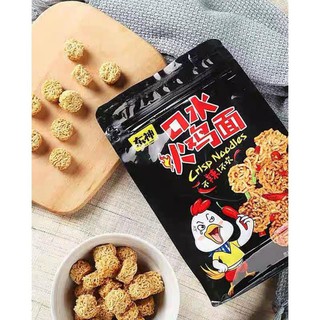Lốc 12 Gói Mì Tôm Ăn Sống Vị Gà Cay Thái Lan 38gr Dạng Viên.