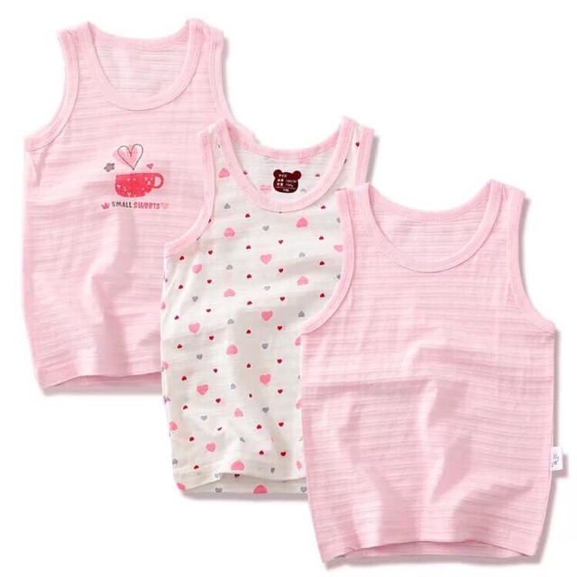 Áo ba lỗ sợi tre xuất Nhật - siêu mát cho bé mặc hè