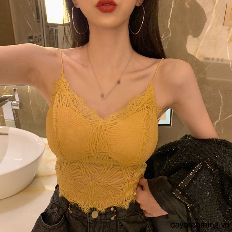 Áo Lót Hai Dây Mỏng Nhẹ Cơ Bản Cho Nữ