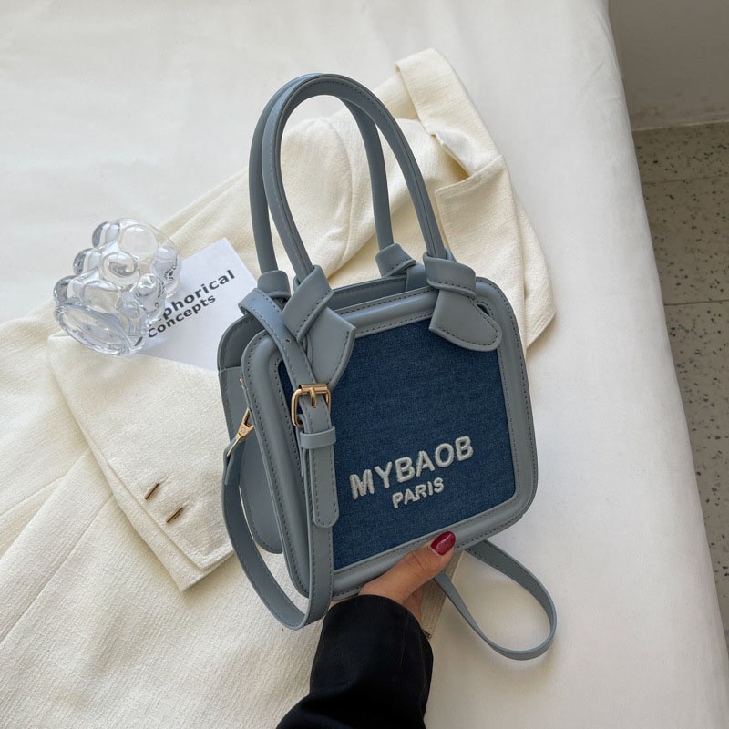 Túi Đeo Chéo Hình Vuông Nhỏ Cầm Tay Dễ Phối Đồ Thời Trang Cho Nữ