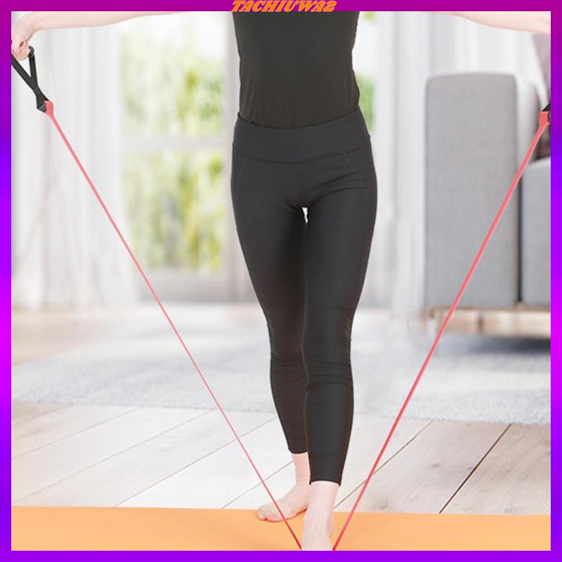 Dây Kháng Lực Co Giãn Có Tay Cầm Hỗ Trợ Tập Gym / Thể Hình Cho Nam Và Nữ Tachiuwa2