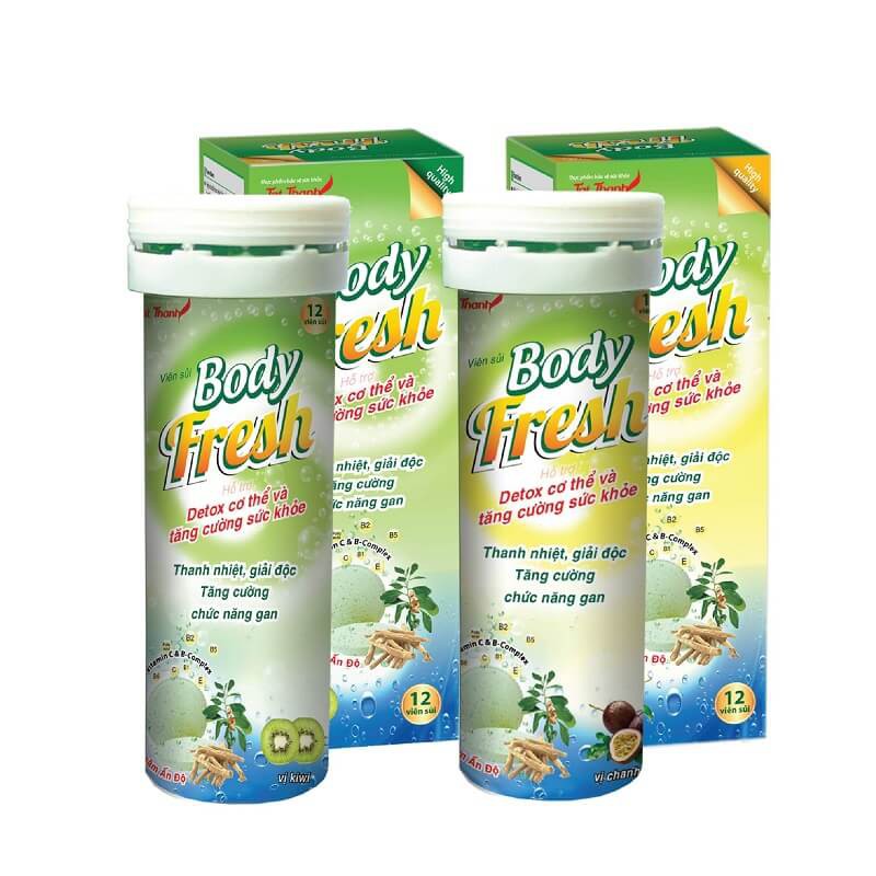 ✔️️️Viên Sủi Body Fresh - Thanh Nhiệt Giải Độc - CT Tất Thành