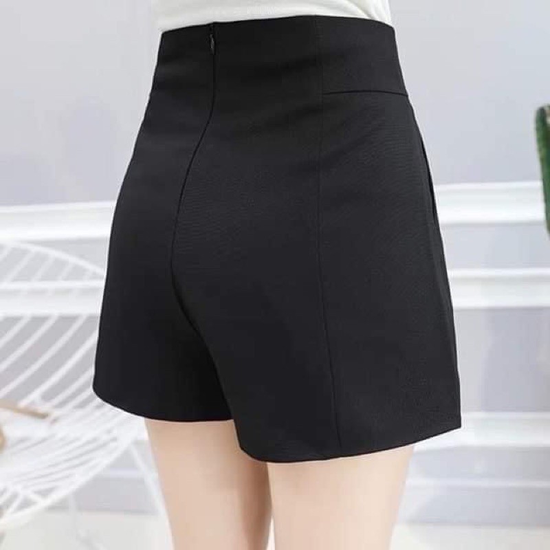 [GIÁ SỈ] Short 4 khuy cách điệu &lt;FREE SHIP&gt;  Sooc cạp cao -quần đùi nữ đẹp phong cách Hàn Quốc