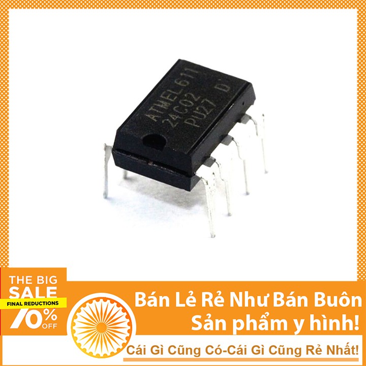 IC nhớ trong mạch điện tử AT24C02