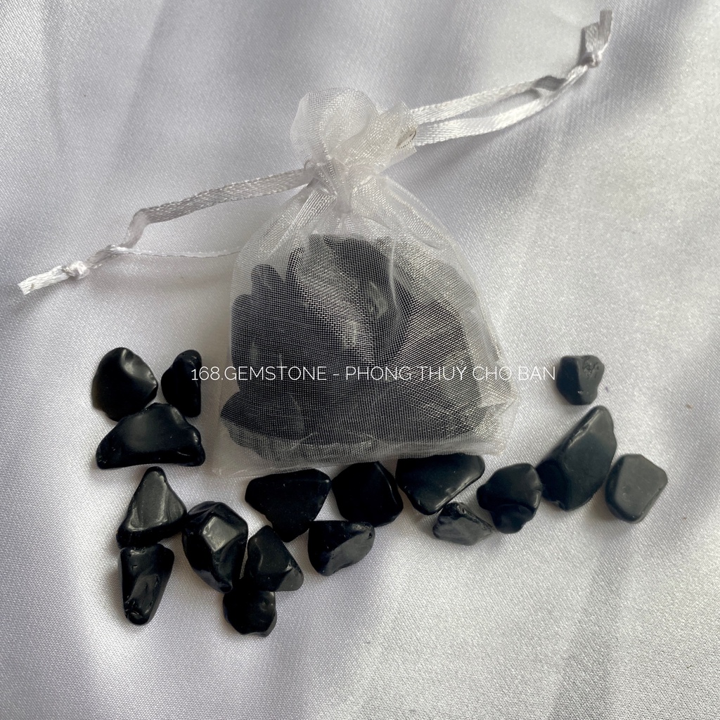 Vụn Obsidian - Hắc Diện Thạch Bảo Vệ Năng Lượng Tốt, Loại Bỏ Năng Lượng Tiêu Cực