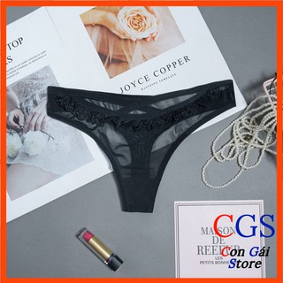 Quần lót nữ ren lọt khe chữ T siêu đẹp - Đồ lót nữ gợi cảm xinh xắn TL093