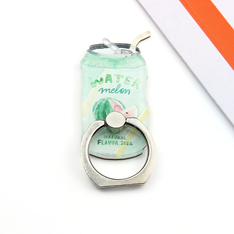 New Cartoon Soft Drinks Coffee Milk Cocacola Shaped Summer Style Cell Phone Ring Bracket Desktop Phone Holder Dây điện thoại di động | BigBuy360 - bigbuy360.vn