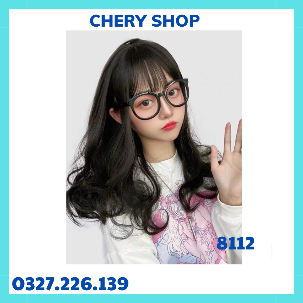Tóc già nguyên đầu xoăn ❤️❤️ FREESHIP ❤️❤️ nguyên đầu xoăn lửng kèm ảnh thật 8112