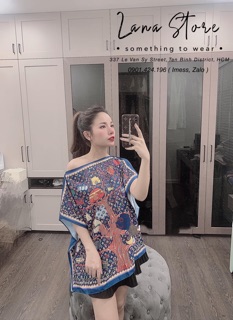 ÁO LỤA LỆCH VAI💃🏼