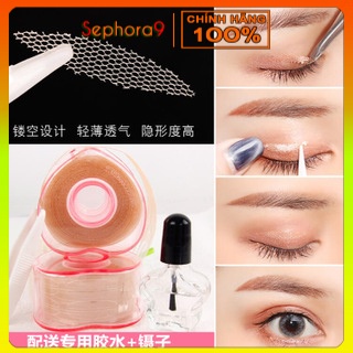 Que nhấn miếng dán kích mí dẽ dàng sử dụng