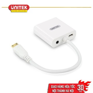 CÁP CHUYỂN ĐỔI MINI HDMI SANG VGA UNITEK Y-5323