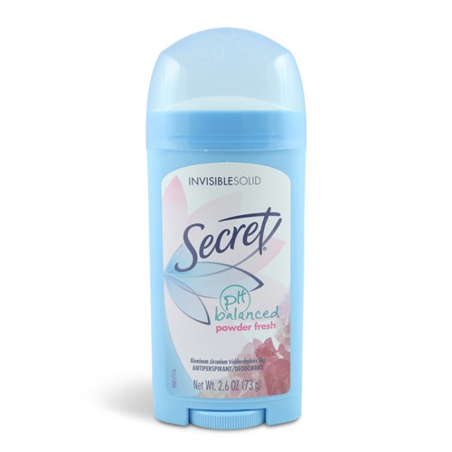 Sáp khử mùi Secret pH Balance - Powder Fresh, 73g
