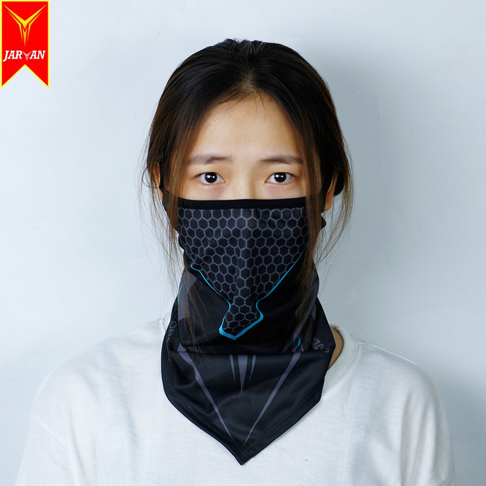 Khăn đa năng hở tai hình tam giác co dãn 4 chiều cao cấp