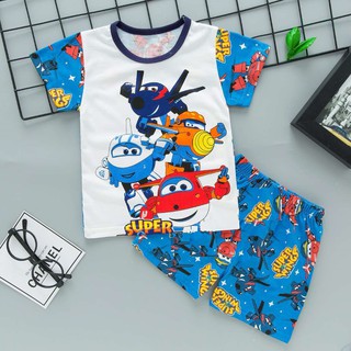 Đồ bộ hè cho bé trai bé gái, đồ bộ ngắn cotton thun lạnh mỏng mát nhiều kiểu dáng