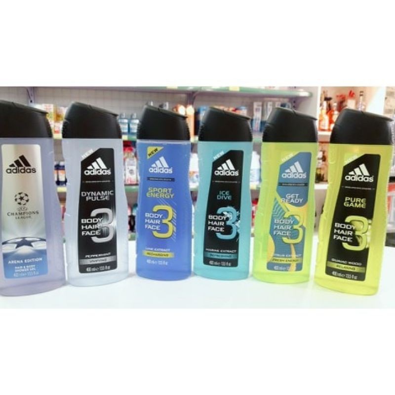 Tắm gội nam Adidas 400ml