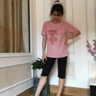 Đồ Bộ Lửng Mặc Nhà, Đồ bộ thun cotton