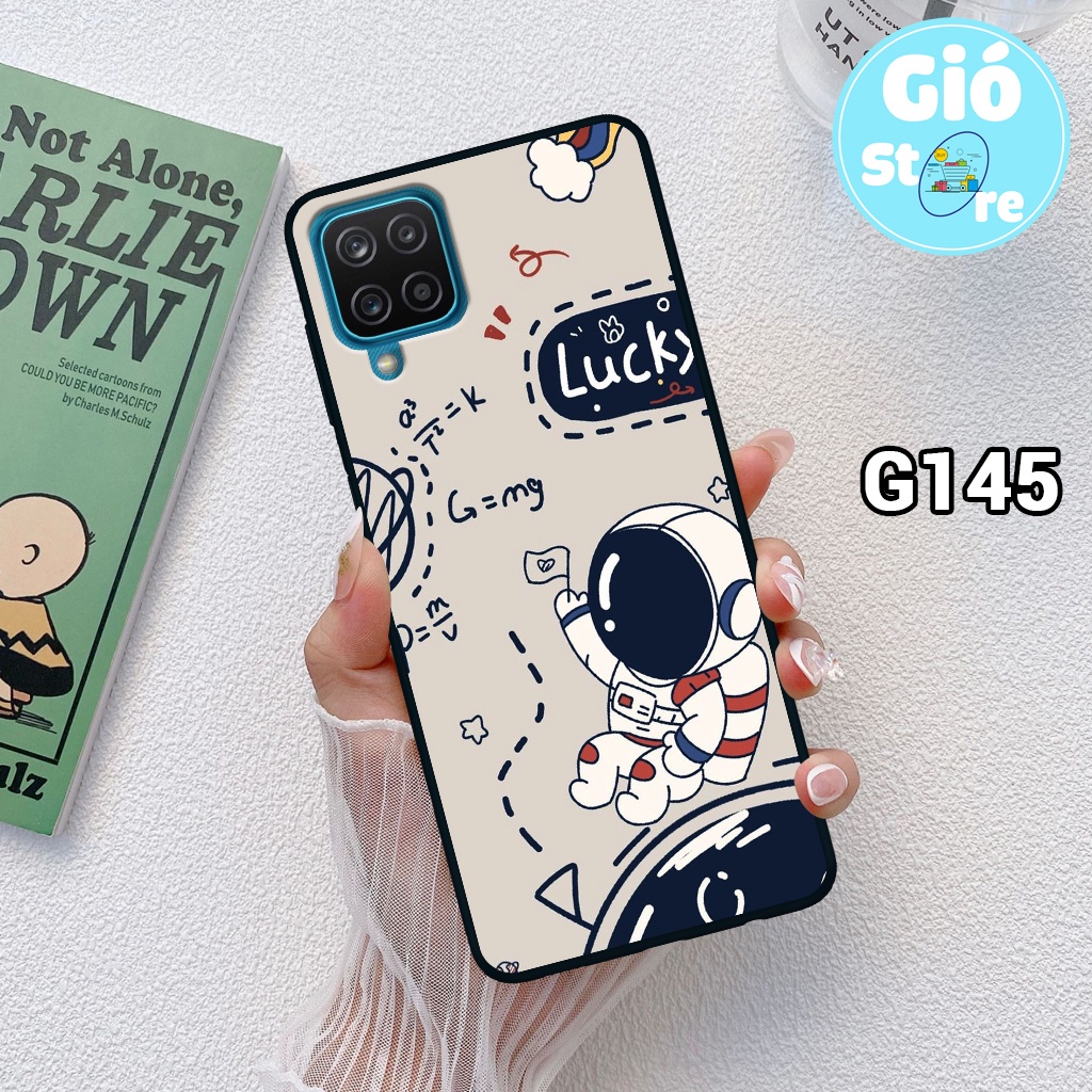 Ốp lưng SAMSUNG A12/ A22 4G/ M12/ M22 - Ốp điện thoại SAMSUNG in hình vũ trụ,phi hành gia,lưng nhựa cứng viền dẻo