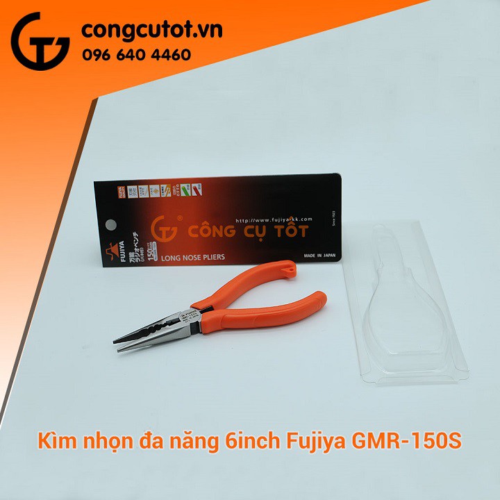 KÌM MỎ NHỌN  ĐA NĂNG 6inch FUJIYA GMR-150S