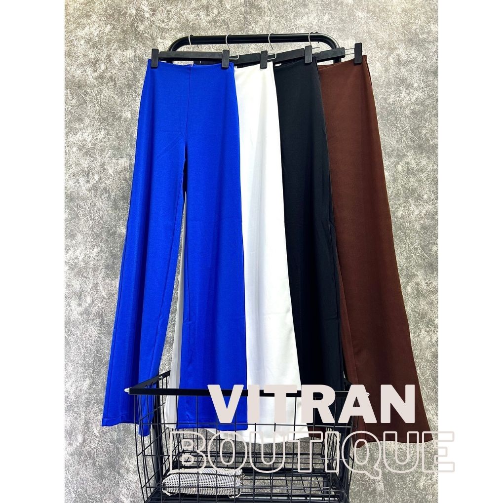 QUẦN ỐNG SUÔNG LƯNG CAO LIỀN CẠP