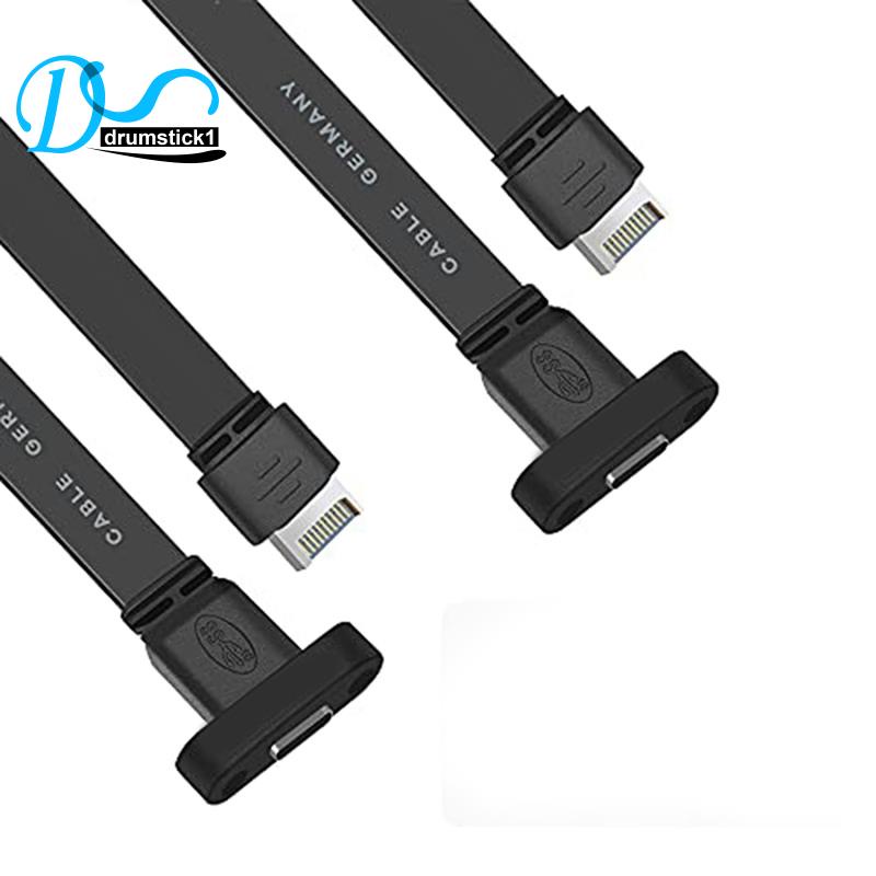 Bộ 2 Dây Cáp Nối Cổng USB 3.1 Type E Sang Cổng Type C/Gen2 10Gbps Tiện Dụng