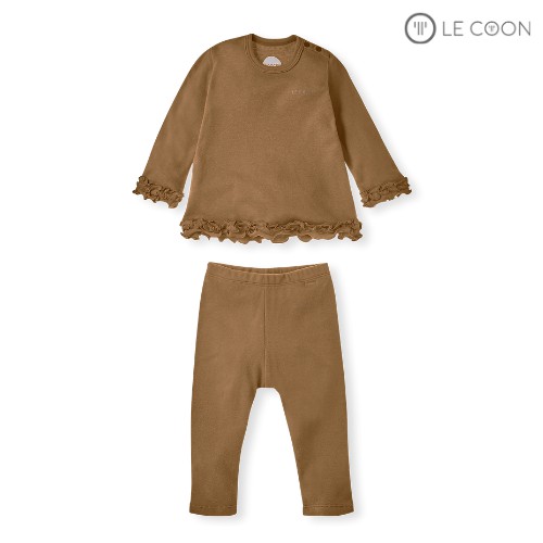 LE COON | Bộ Đồ Áo Bèo Dài Tay | COMFY | 3 tháng-3 tuổi