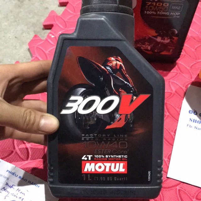 Dầu nhớt motul 300v
