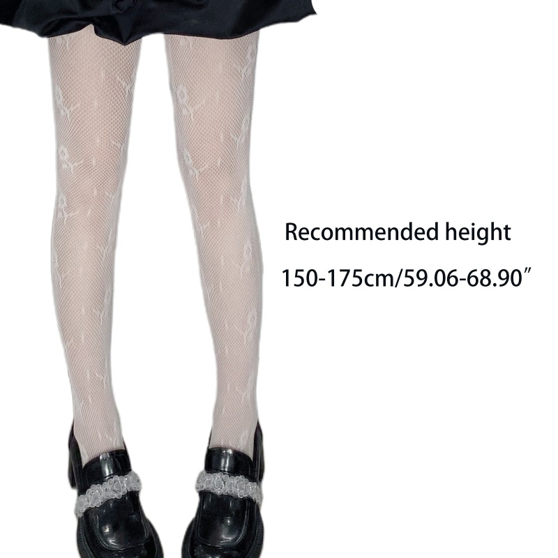 Xiangbao Quần Tất Lưới Mỏng Họa Tiết Hoa Nhỏ Ngọt Ngào Phong Cách Lolita Cho Nữ