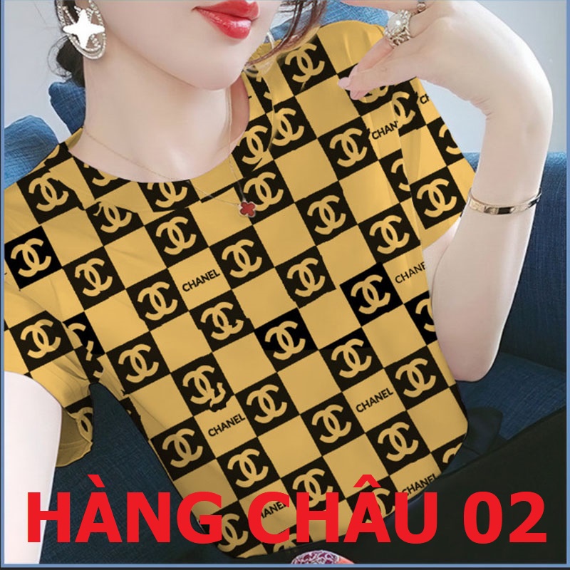 Áo Lụa Pháp (LATIN) đủ size có #bigsize đến 90kg - Họa tiết SÀ NEO CARO