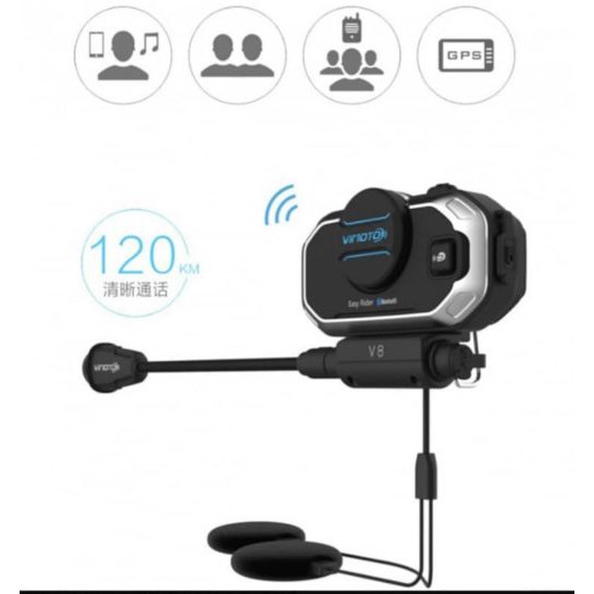 Tai Nghe Bluetooth Vimoto V8 [ BẢN TIẾNG ANH 2021 MỚI NHẤT - BH 6 THÁNG ]