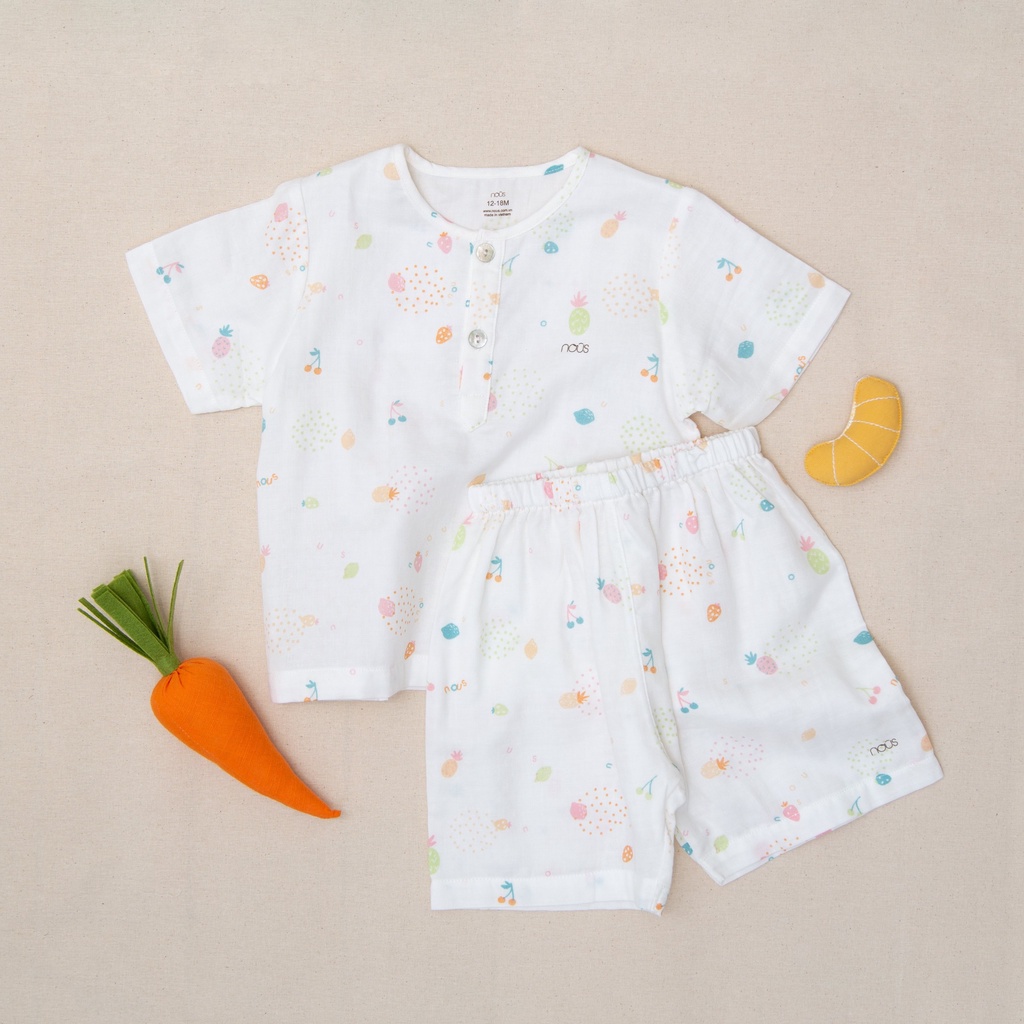 Bộ cộc tay Nous xô 12m - 24m cho bé 8kg - 11kg