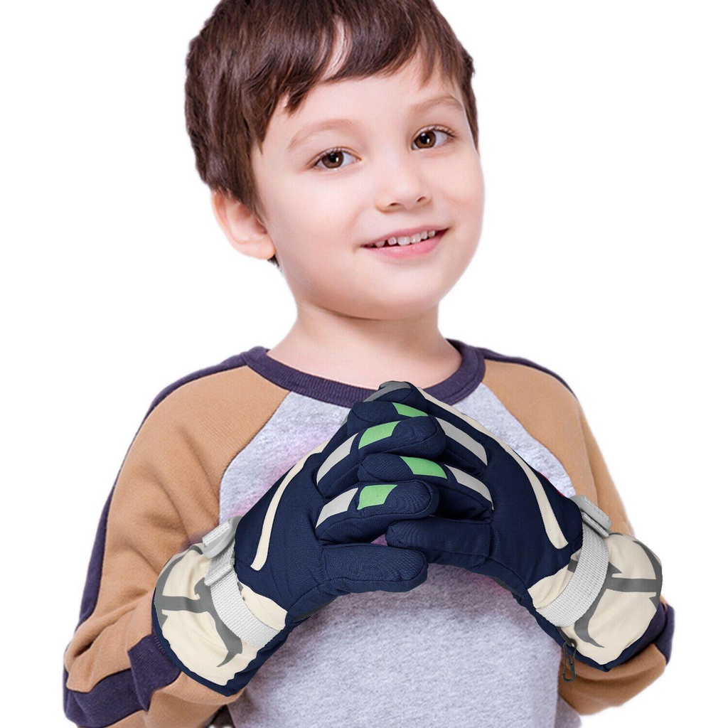 Găng Tay Trượt Tuyết Mùa Đông Chống Trượt Cho Trẻ Em