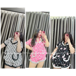 ĐỒ BỘ NGỦ NỮ MẶC NHÀ VIỀN BÈO THOẢI MÁI [TNT SHOP BIGSIZE 60KG 90KG]