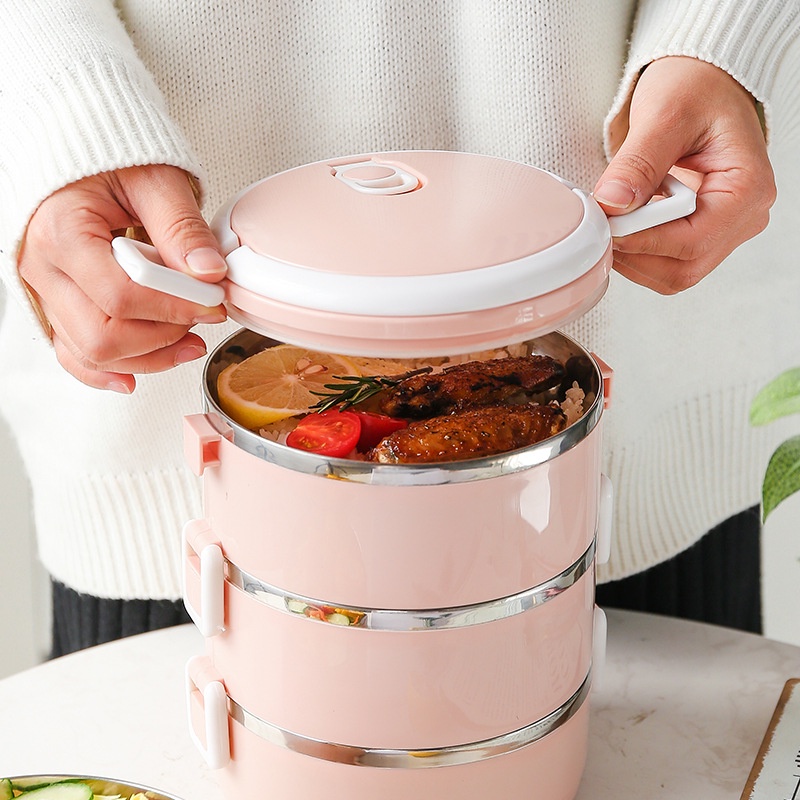 Cặp lồng 4 tầng đựng cơm giữ nhiệt cao cấp