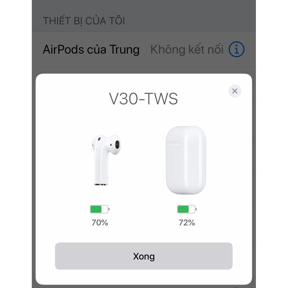 TAI NGHE BLUETOOTH 5.0 V30 CẢM ỨNG CAO CẤP - DALA STORE CASE