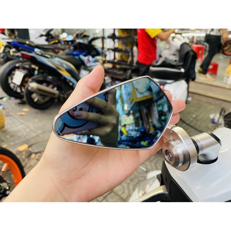 Kính Motogadget tam giác gắn mọi loại xe