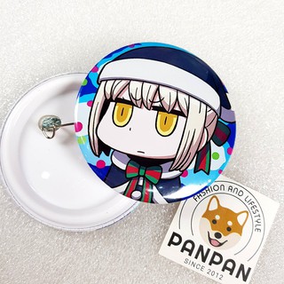 Huy hiệu Saber Alter Santa (6cm)