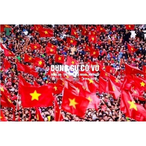 Cờ Việt Nam và băng trán cổ vũ vô địch giá rẻ