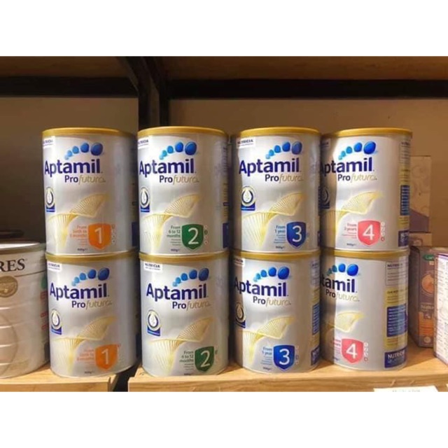Sữa aptamil pro 900gr úc 1 2 3 4