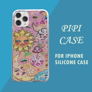 Ốp lưng silicon Vintage 70s aesthetic  cho iPhone 12ProMax iPhone 11 X XsMax Xr iPhone 7 8Plus  PAP20211429