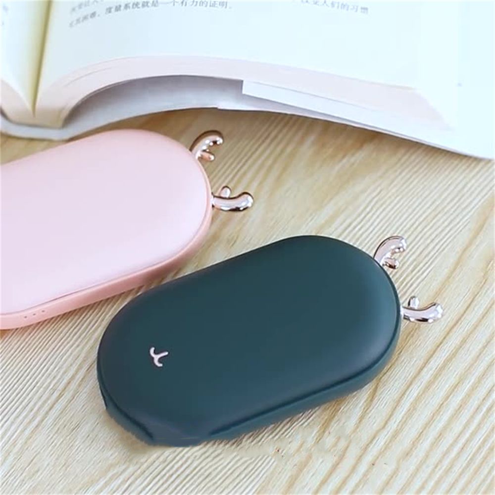 Thiết bị sưởi ấm tay mini sạc usb 5200mah 3 cấp độ điều khiển nhiệt độ thông minh có dây cáp
