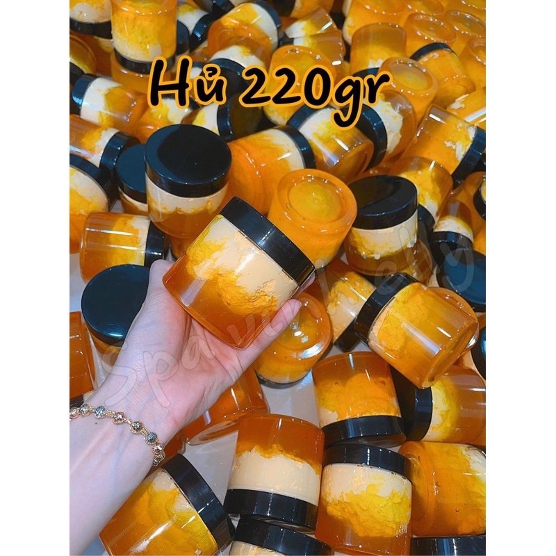 Kem body cốt thái mix collagen siêu trắng da mịn da hủ 220g tặng kèm muỗng