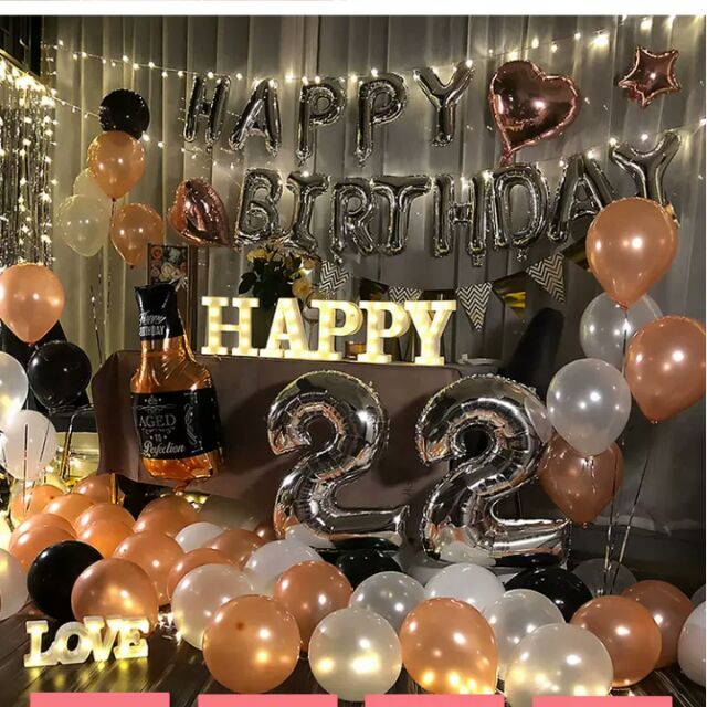 Set bóng bay trang trí sinh nhật n63