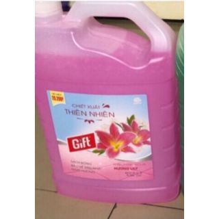 Nước lau sàn Gift 3.8L hương hoa lily mẫu mới