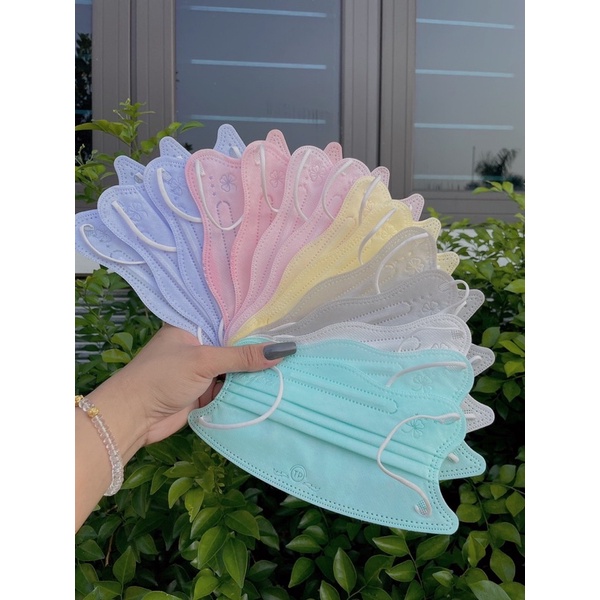 Thùng 100 cái khẩu trang King Crab Cua Thịnh Phát nhiều màu mẫu mới về