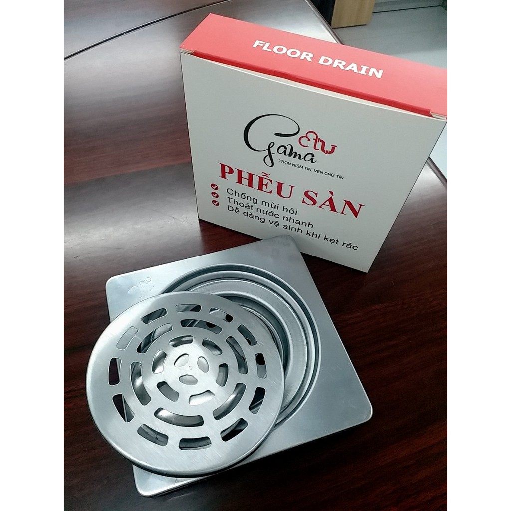 Phễu sàn, hố ga thoát nước inox giá rẻ BẤT NGỜ TRONG 1 THÁNG THÔI