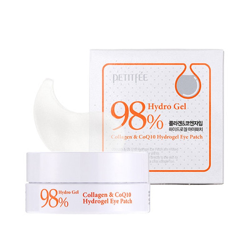 Mặt nạ mắt Petitfee Collagen & CoQ10 Hydrogel (60 miếng)